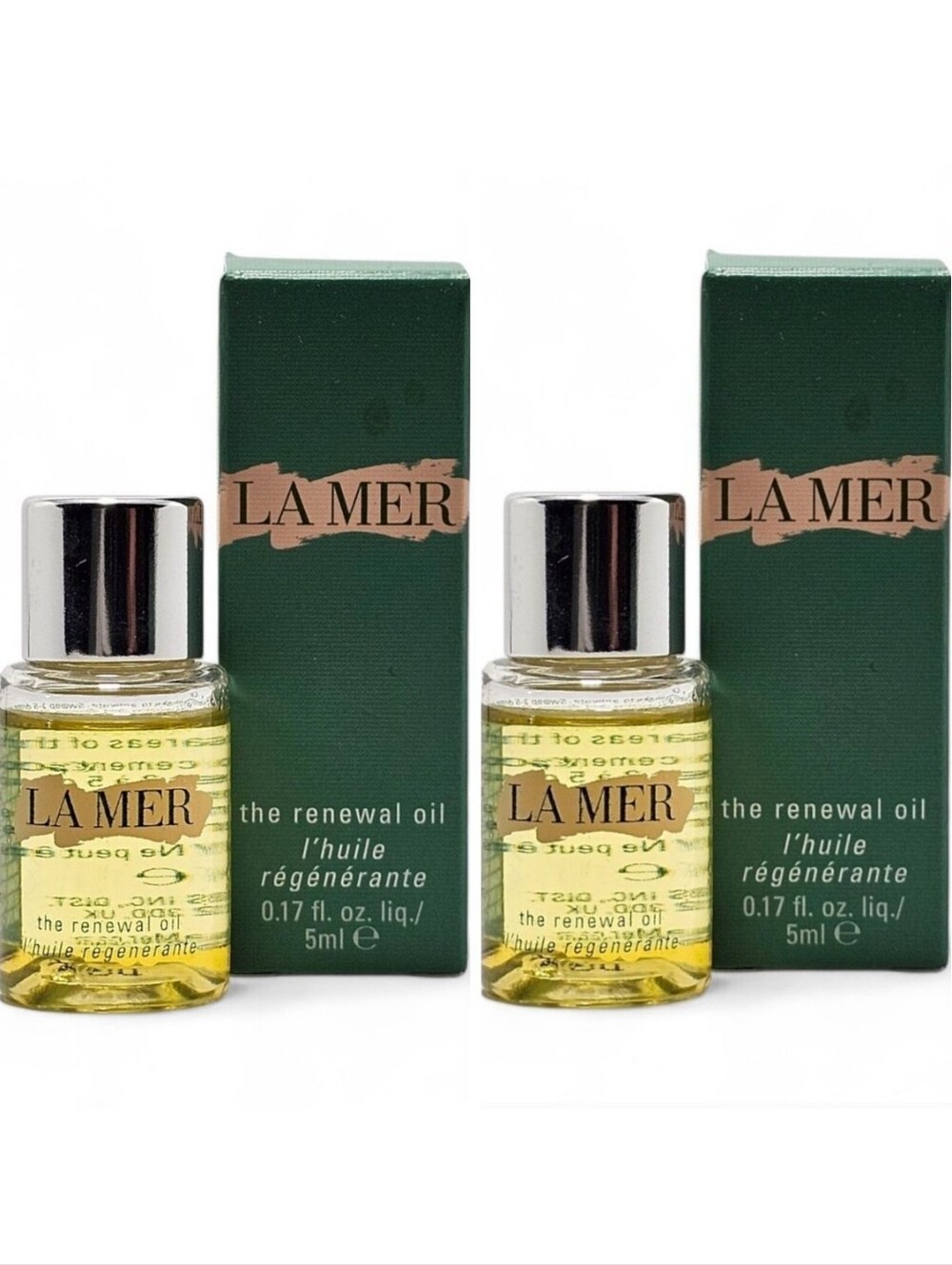 new La Mer Set of 2 The Renewal Oil Travel Luxury Skincare Sephora L'huile